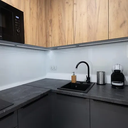 Gold Cicha 12 - Centrum - Dwie Sypialnie I Parking Lägenhet