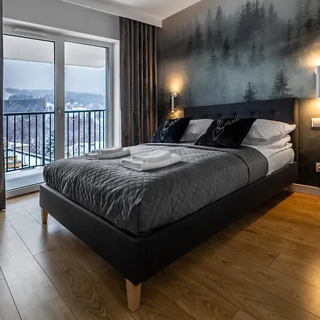 Gold Cicha 12 - Centrum - Dwie Sypialnie I Parking Apartman Krynica Zdrój