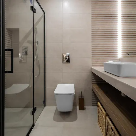 Gold Cicha 12 - Centrum - Dwie Sypialnie I Parking Lägenhet Krynica-Zdrój